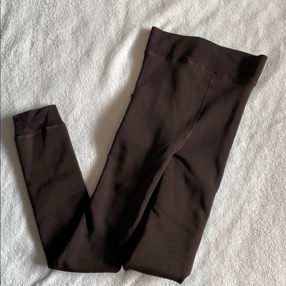 DONATING SOON Fake Fur Lined Leggings